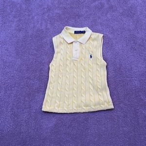 Ralph Lauren knit polo sweater vest